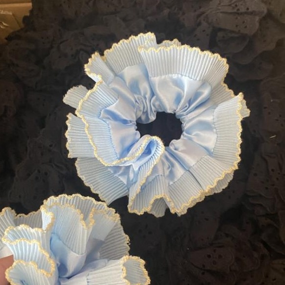 Women's Elegant Elastic Daily Hair Tie Ponytail Holder Color Block