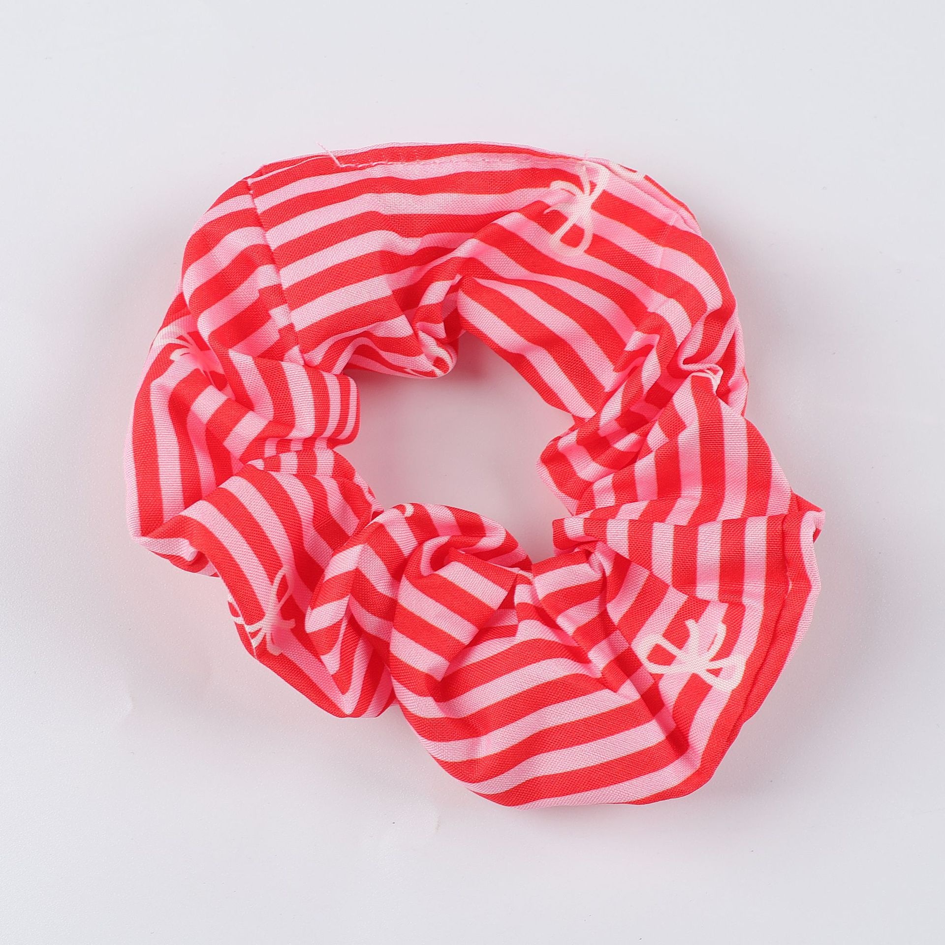 Women Girls Vintage Striped Cloth Headband Geometric Heart Hair Accessories