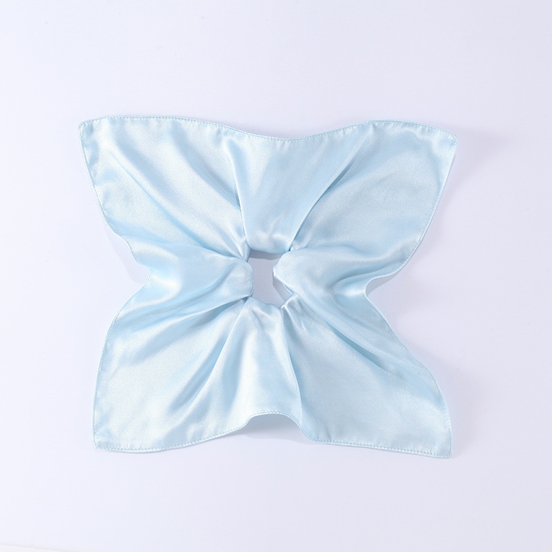 Women's Handmade Silk Windmill Hair Tie Elegant Spring Floral Headwear