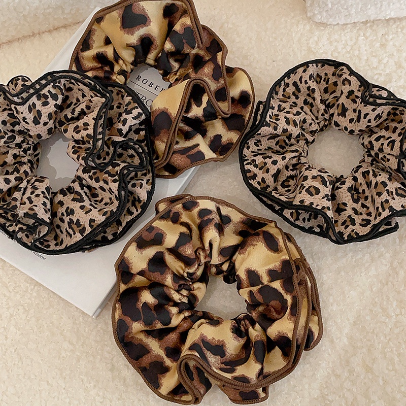 Women's Elegant Retro Daily Holiday Hair Tie Leopard Print Horse Hair