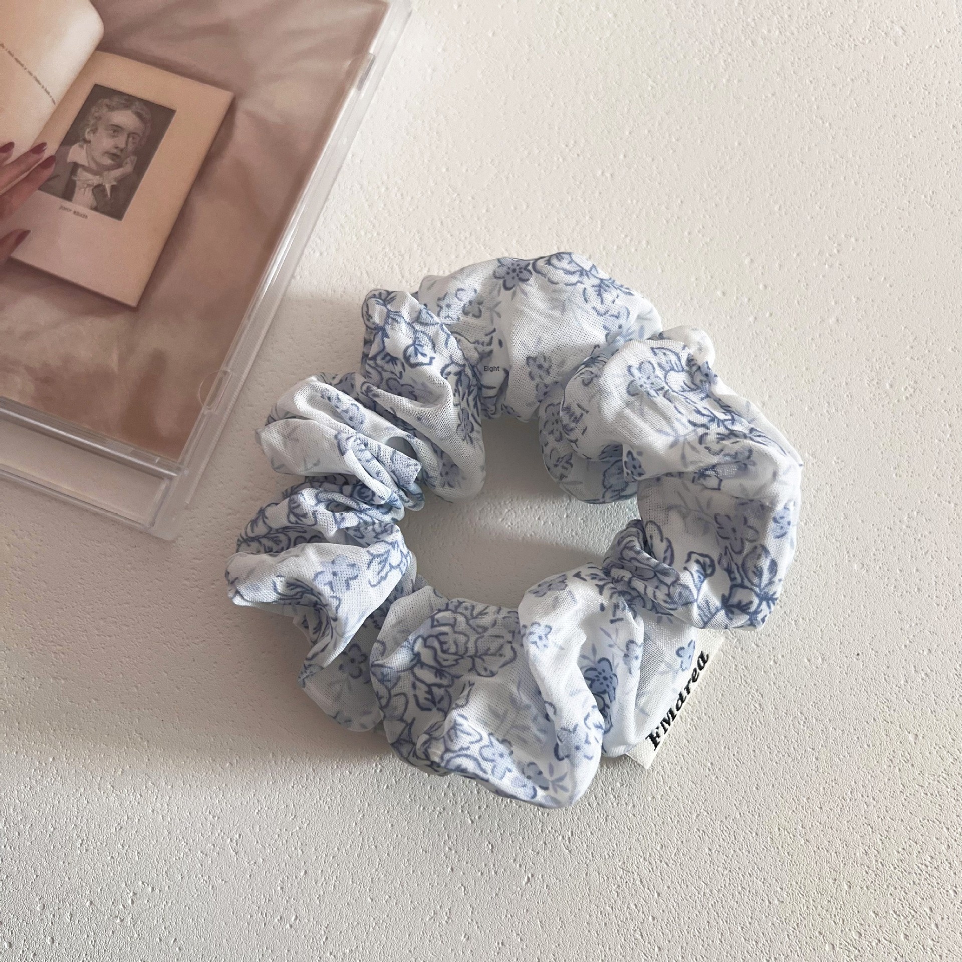 Women's Daily Simple Cloth Hair Tie Vintage Light Blue Ditsy Floral