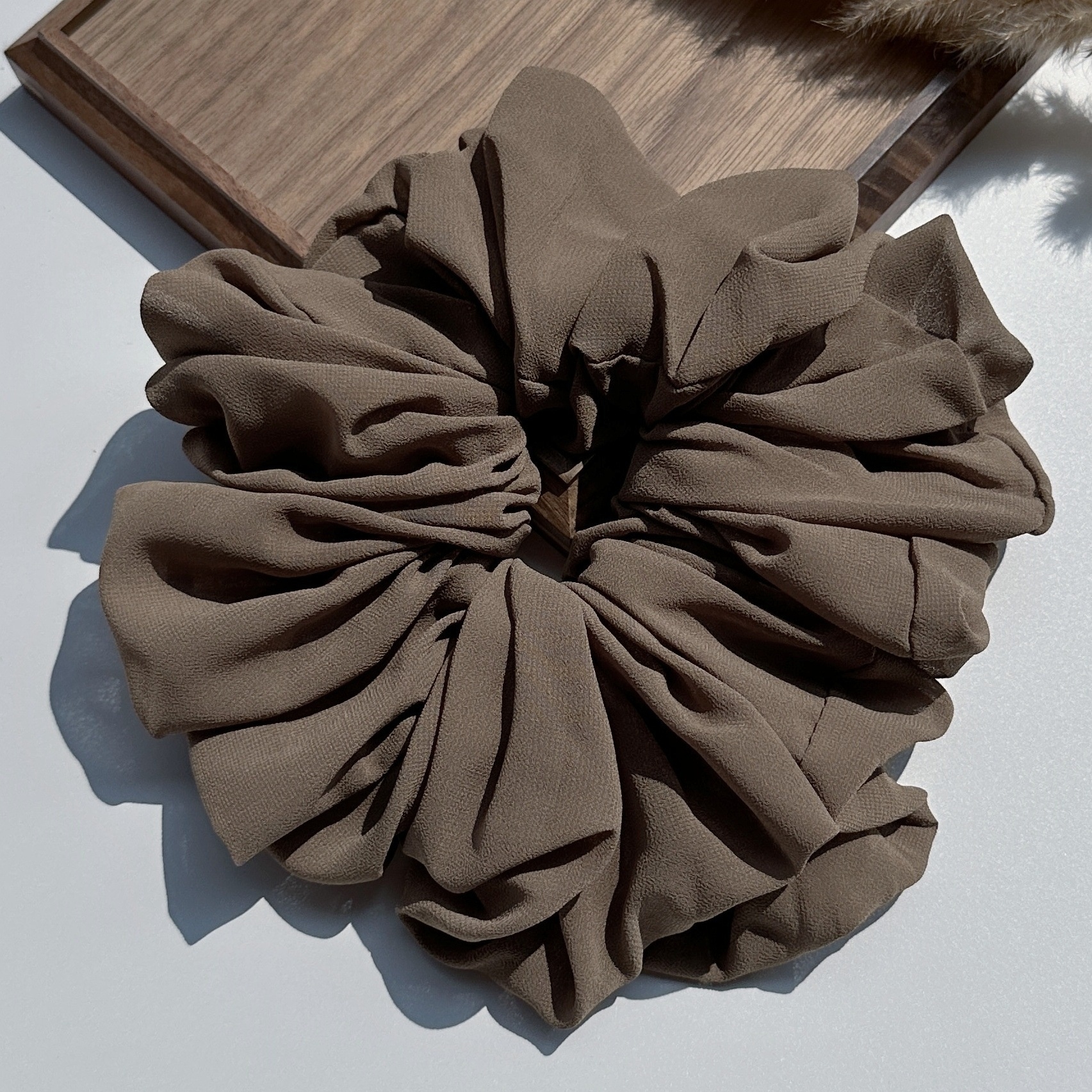 Women's Simple Handmade Chiffon Daily Holiday Hair Tie Solid Color