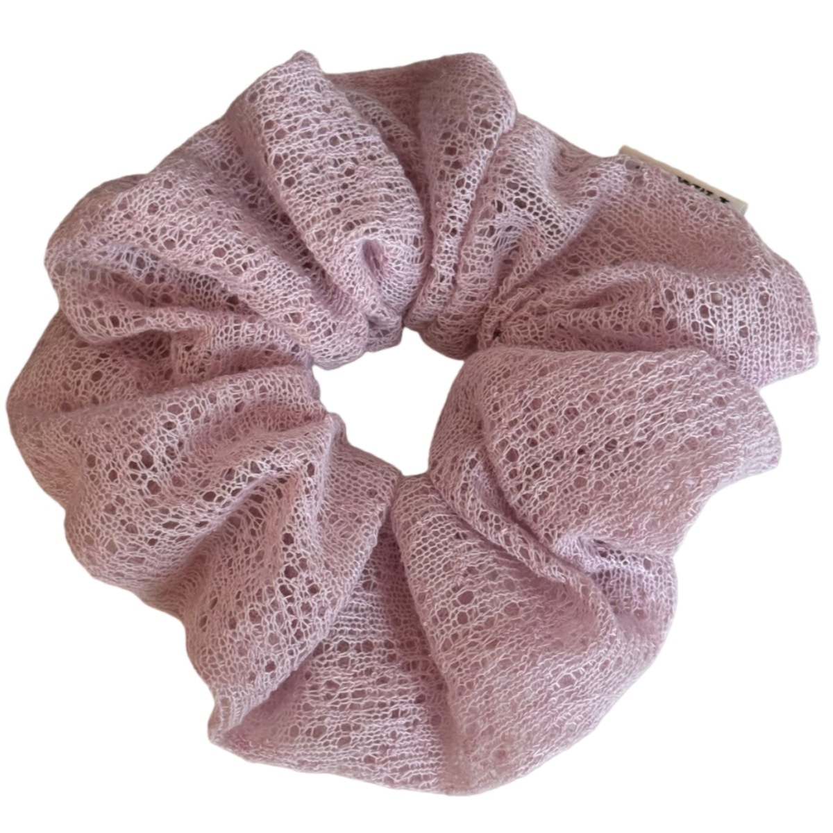 Women's Elegant Winter Cloth Hair Tie Accessories White Lace Pattern