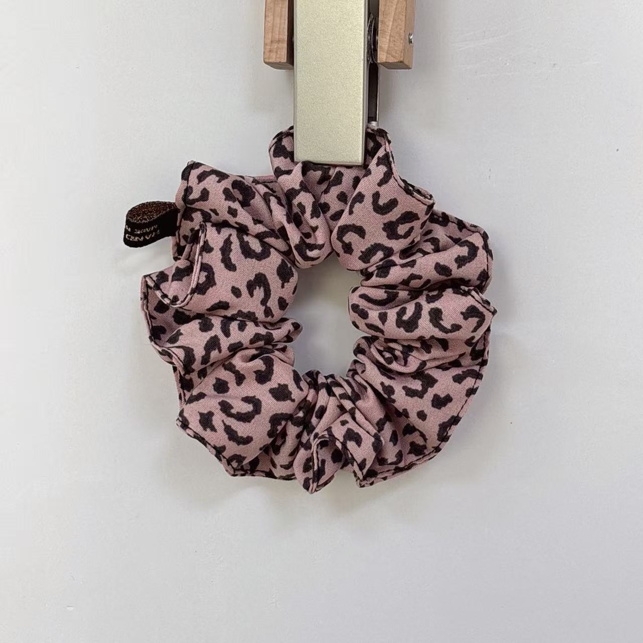 Women's Versatile Cotton Hair Scrunchies Ditsy Floral & Solid Color