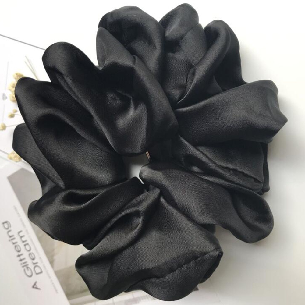 Women's Cute Handmade Cloth Hair Tie For Daily Wear Solid Color