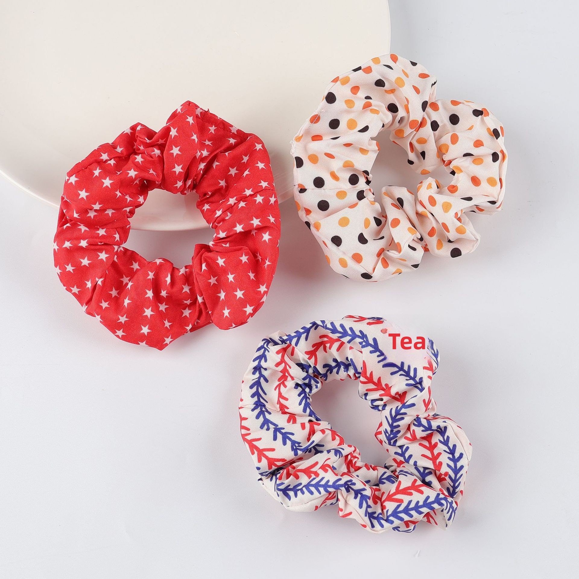 Women's Elegant All-Season Leather Bow Hairband Gray Pink Ivory