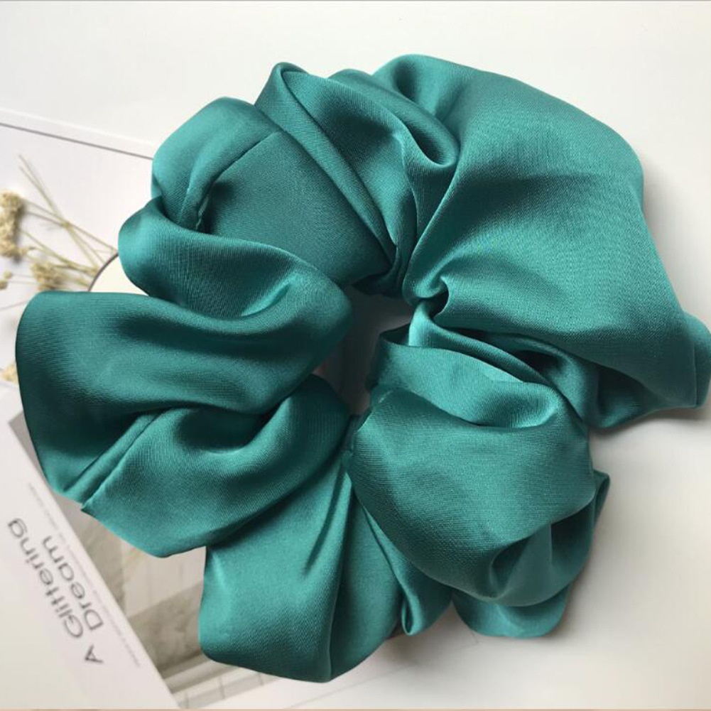Women's Cute Handmade Cloth Hair Tie For Daily Wear Solid Color