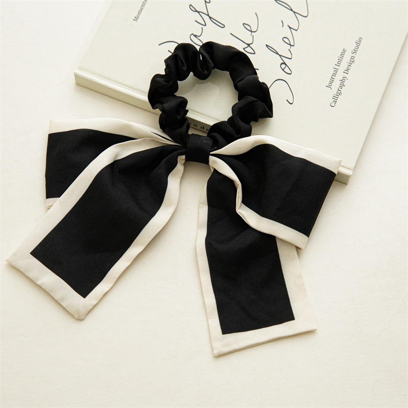 Women's Simple Cloth Bow Knot Hair Tie Elegant Daily Shopping Accessory