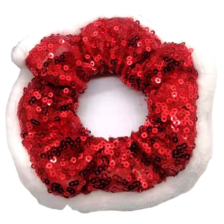 Women's Daily Party Cloth Ponytail Hair Tie Geometric Sequins