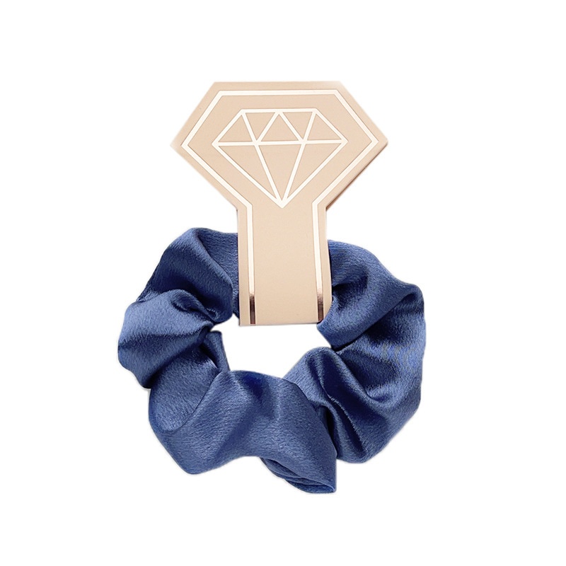 Women's Satin Hair Ties Solid Color No Damage Elastic Fashion Hair Bands