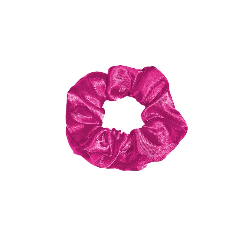 Women's Versatile Satin Hair Scrunchies Colorful Japanese Print