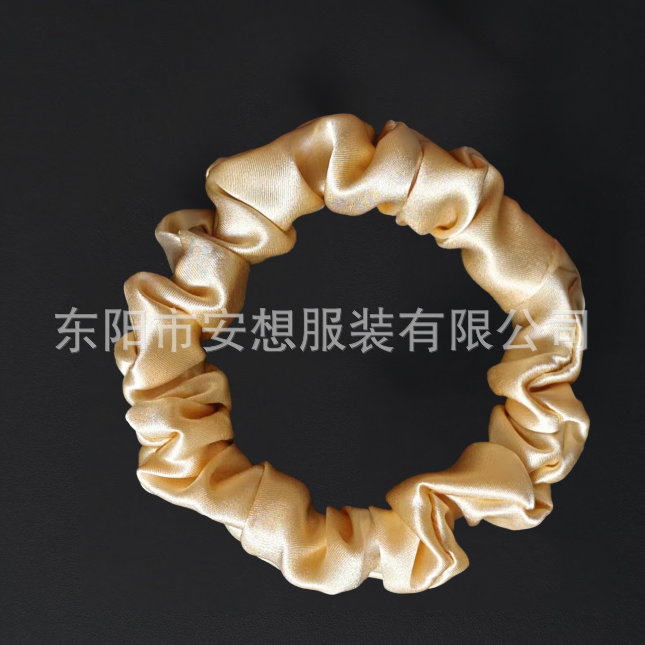Women's Handmade Luxury 100% Silk Mini Hair Scrunchies Pure Color