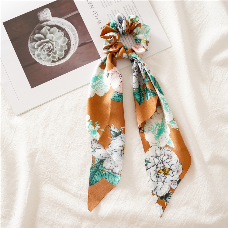 Women's Elegant Handmade Cloth Bow Knot Hair Tie Fashionable Daily Accessory