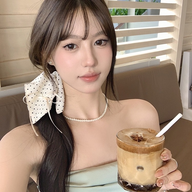 Women's Daily Holiday Fabric Bowknot Hair Tie Simple Color Block