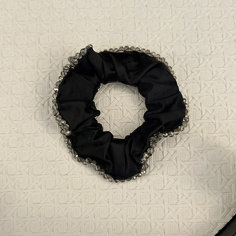 Women's Fairy Elastic Bubble Hair Tie Scrunchie Crystal Cloth