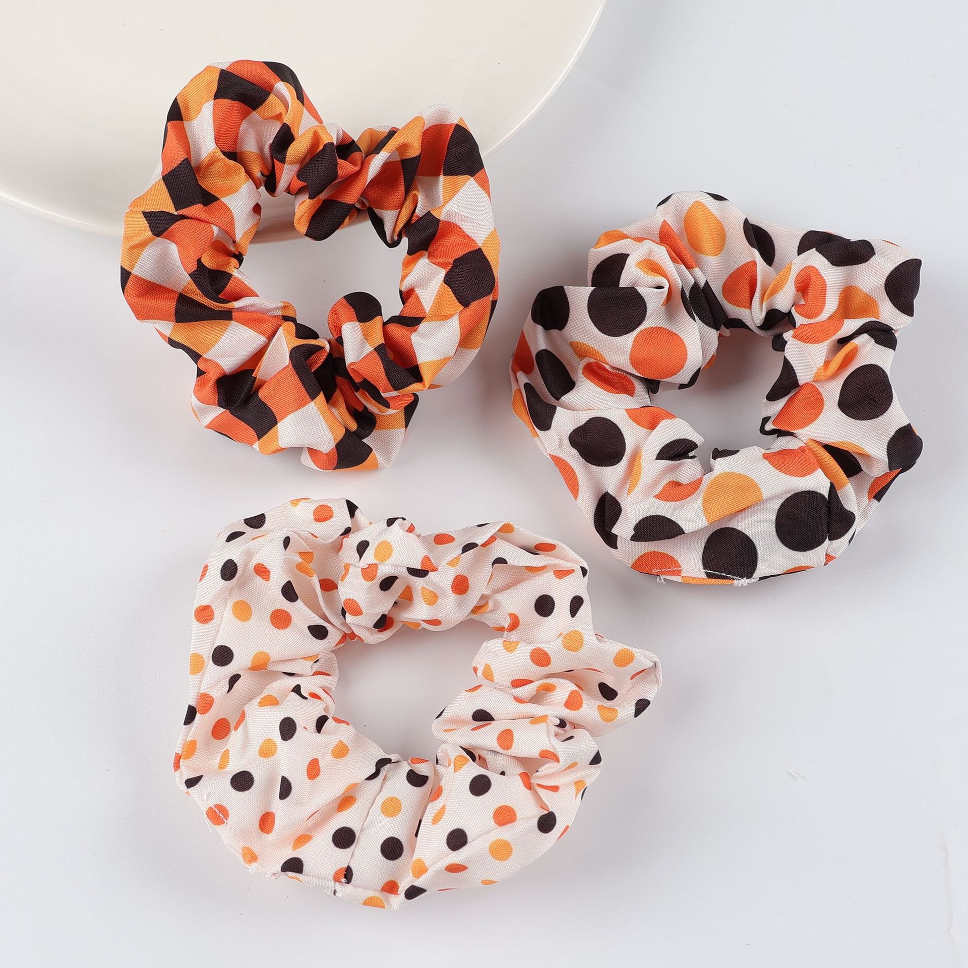 Women's Elegant All-Season Leather Bow Hairband Gray Pink Ivory