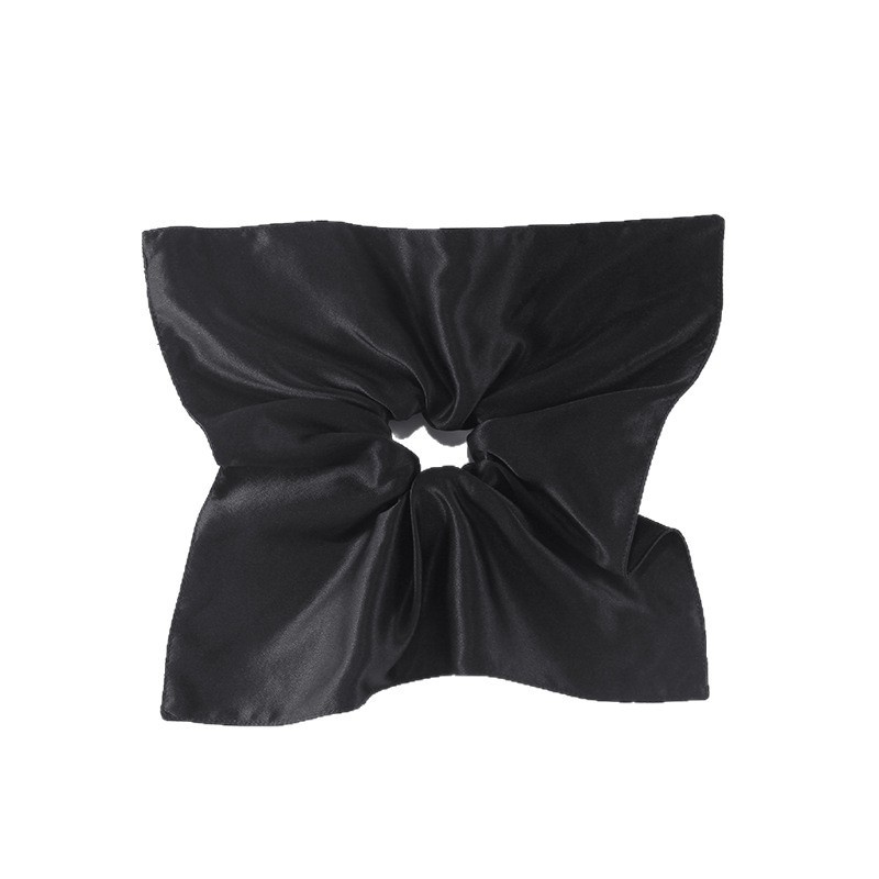 Women's Handmade Silk Windmill Hair Tie Elegant Spring Floral Headwear