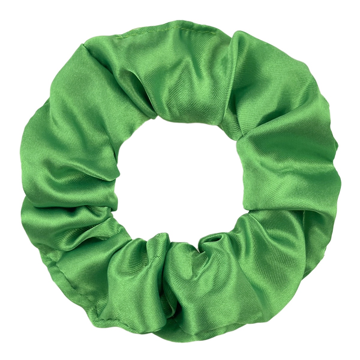 Women's Everyday Rib-Knit Cloth Ponytail Hair Ties Solid Color