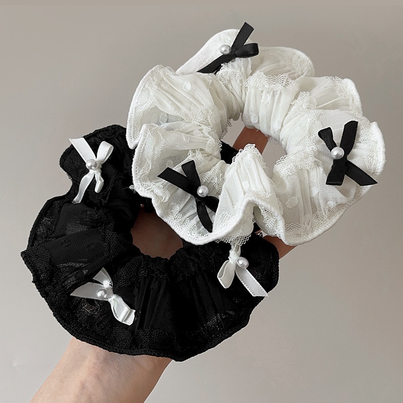 Women's Casual Daily Cloth Hair Tie Streetwear Scrunchie Bow Knot