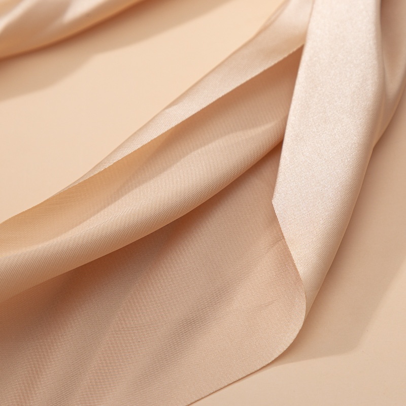 Women's Satin Scarf Scrunchie Long Ribbon Ponytail Tie Solid Color