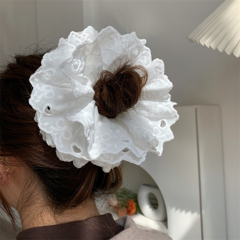 Women's Sweet Cloth Butterfly Bow Daily Holiday Hair Tie Solid Color