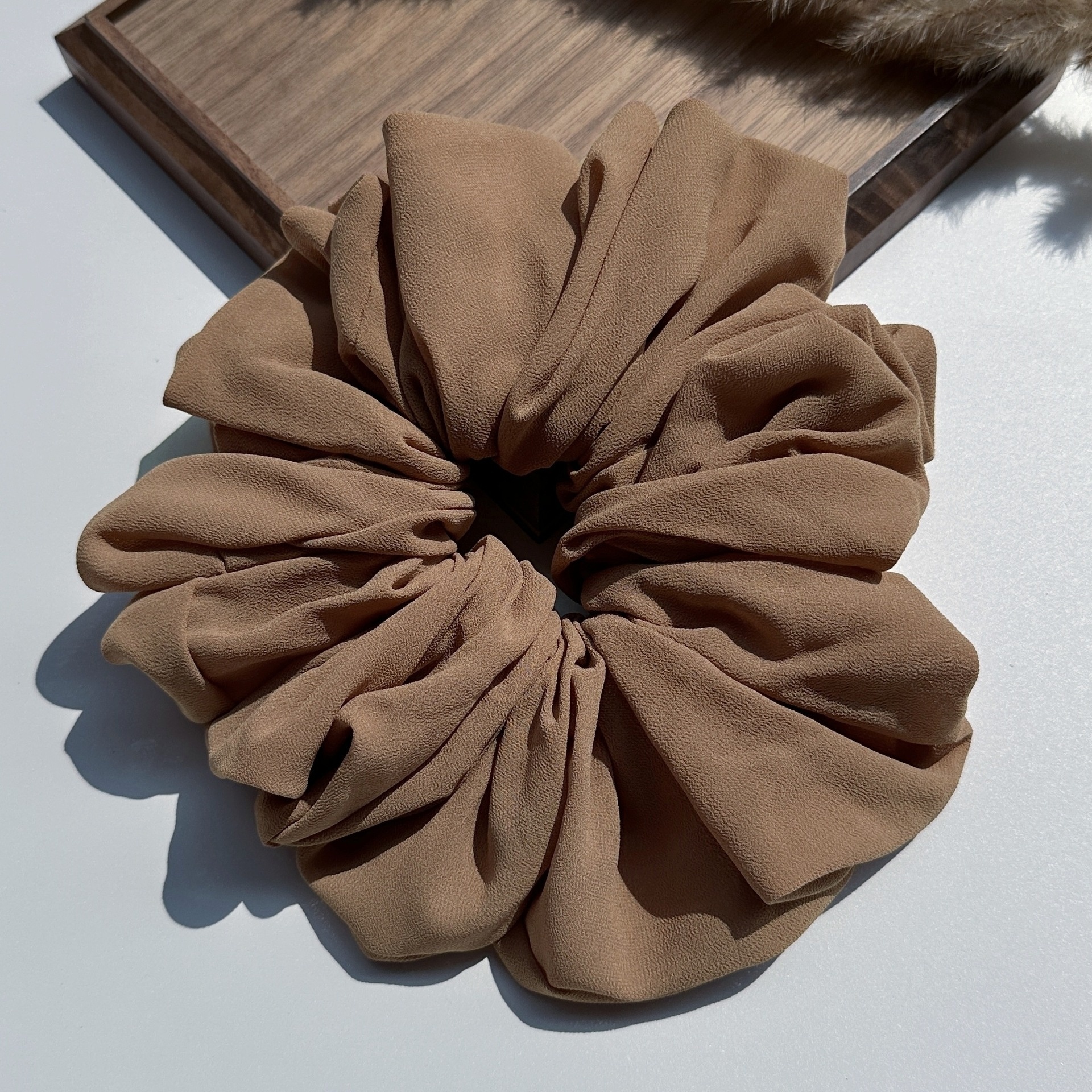 Women's Simple Handmade Chiffon Daily Holiday Hair Tie Solid Color