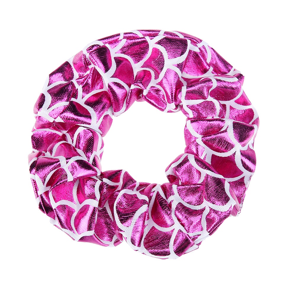 Women's Simple Round Cloth Hair Tie Casual Daily Elastic Scrunchie