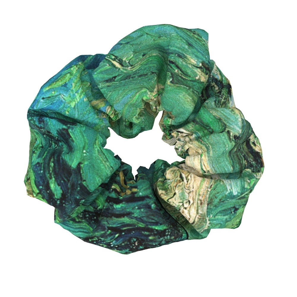 Women's Sweet Cloth Hair Ties Retro Van Gogh Floral Oil Painting