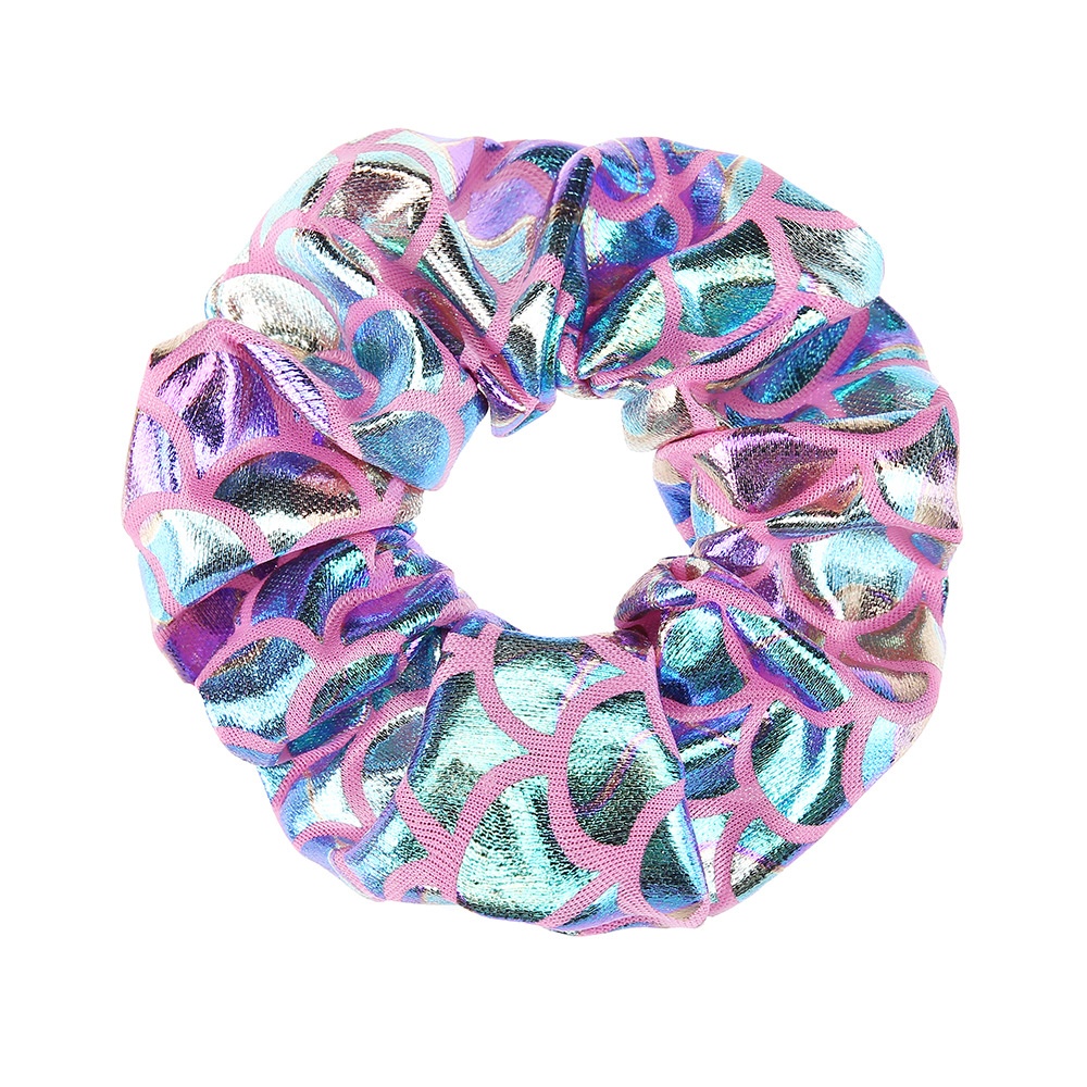 Women's Simple Round Cloth Hair Tie Casual Daily Elastic Scrunchie