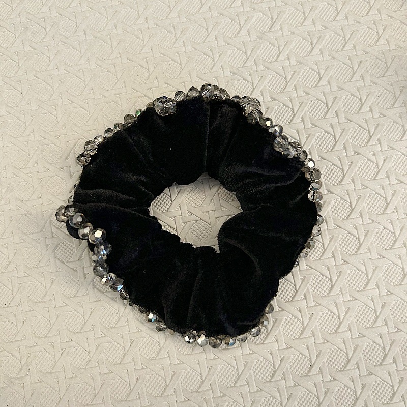 Women's Fairy Elastic Bubble Hair Tie Scrunchie Crystal Cloth