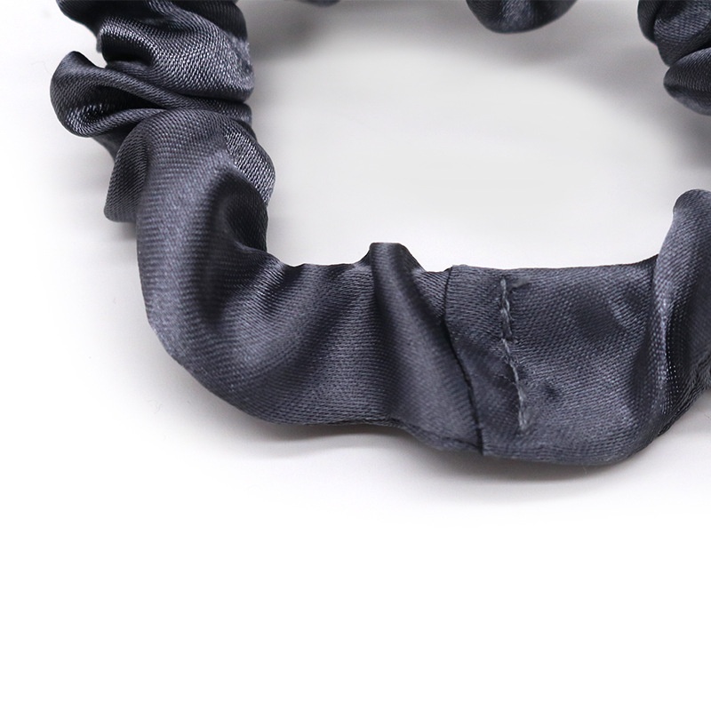 Women Versatile French Satin Hair Ties Daily Wear Solid Multi-Color