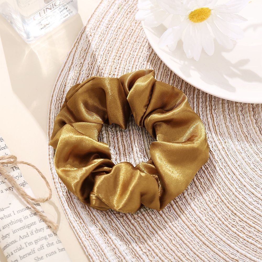 Women's Minimalist Fabric Hair Ties Trendy Solid Color Simple Head Ropes