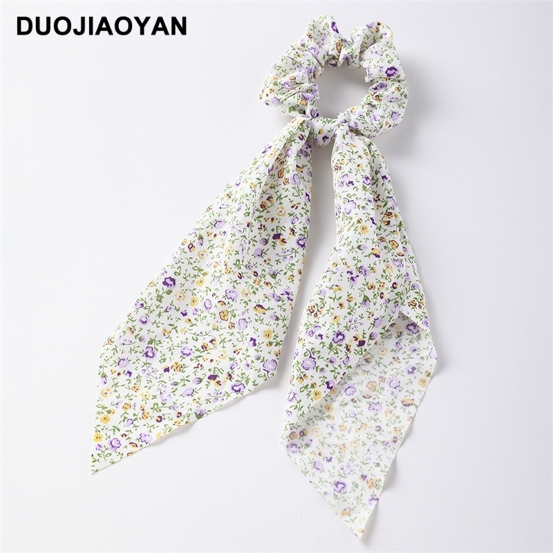 Women's Sweet Everyday Cloth Hair Scrunchie Ditsy Floral Print