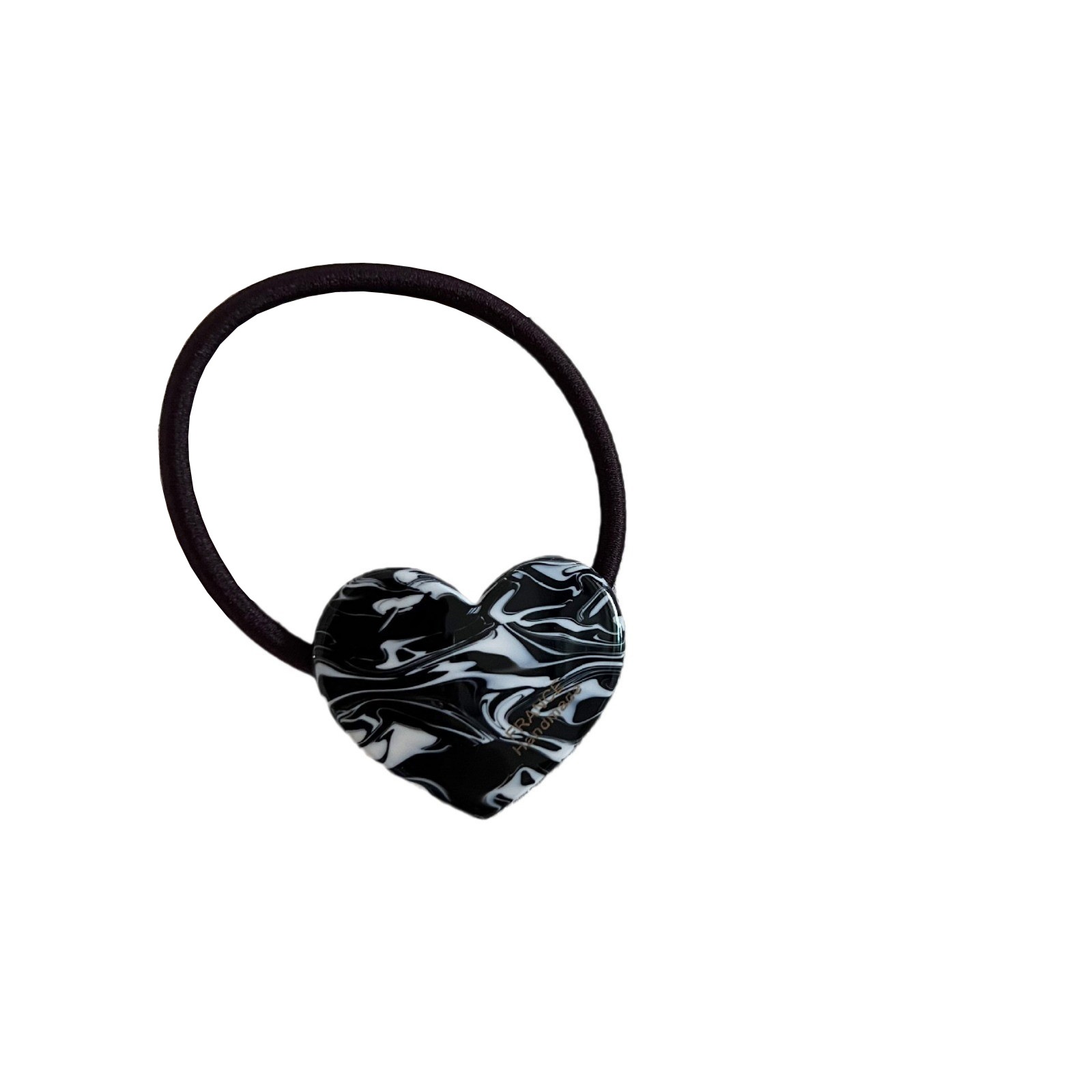 Women's All-Season Acetate Elastic Hairband Colorful Heart Shaped