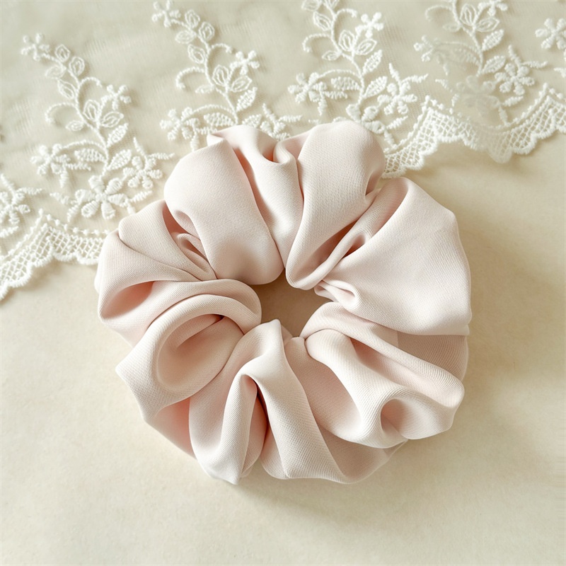 Women's Sweet Polyester Bubble Braid Hair Rope in Solid Colors