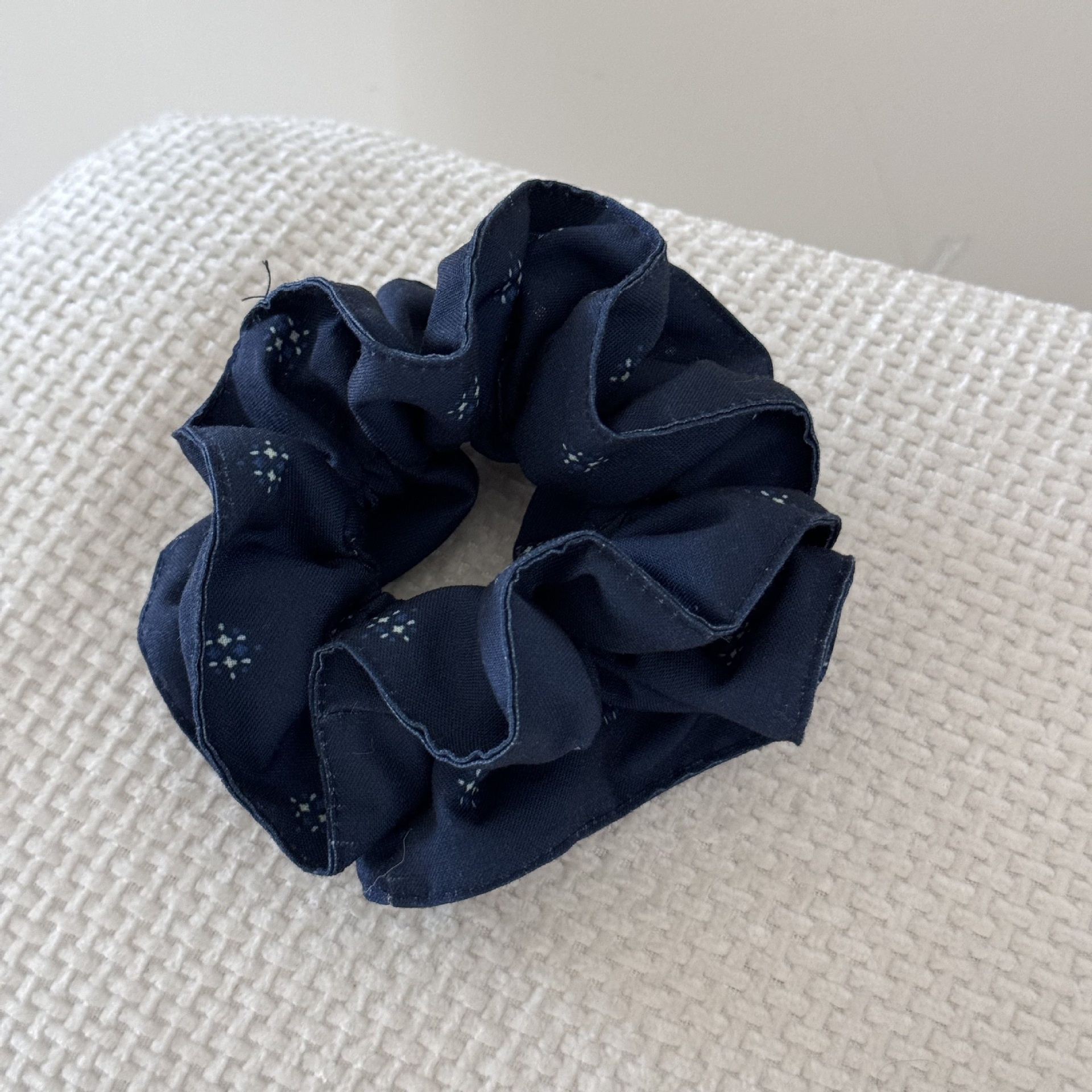Women's Navy Blue Galaxy Starry Hairband Hexagram Cloth Hair Accessories