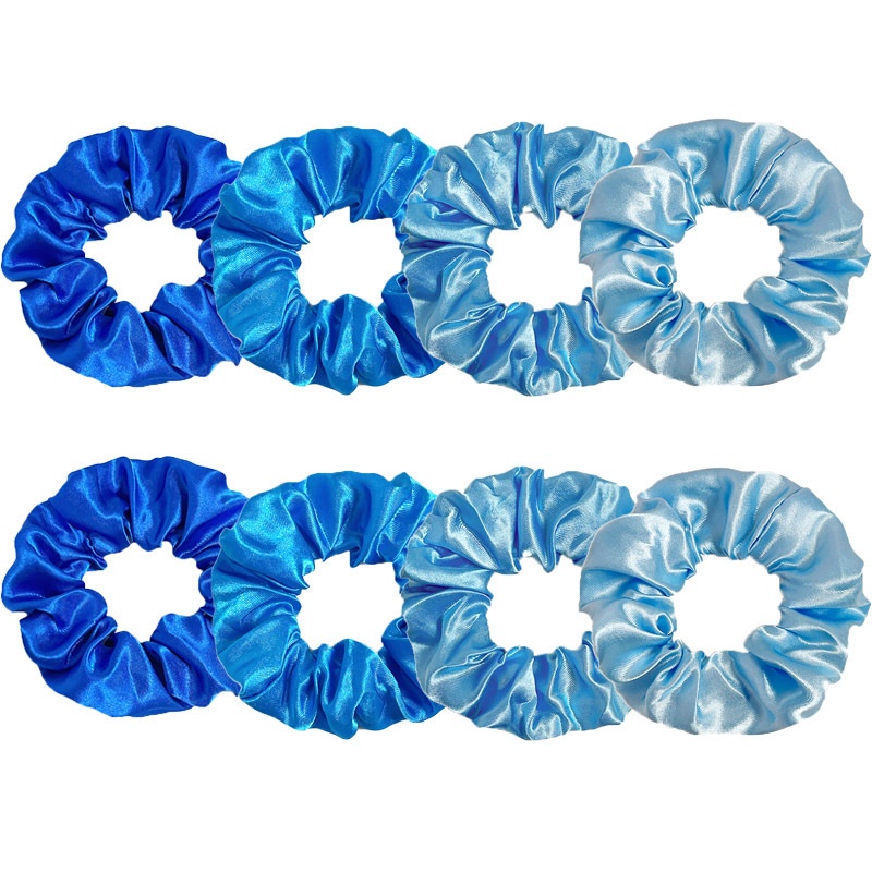 Women's Daily Fabric Hairband Hair Tie Accessory Solid Blue Series