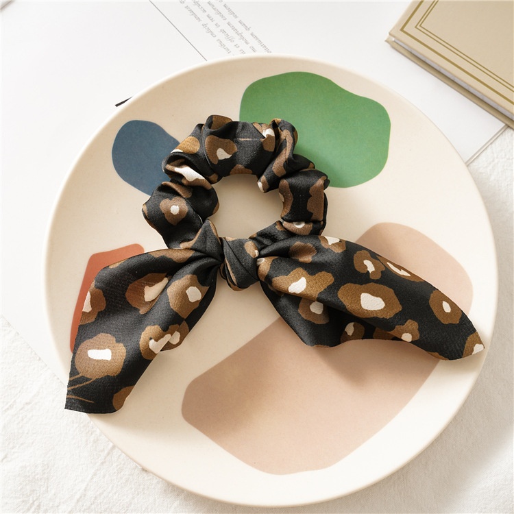 Women's Elegant Casual Holiday Cloth Hair Tie Printed Pattern