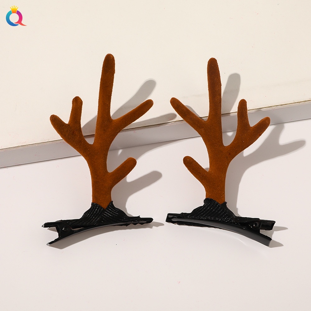 Women's Handmade Cloth Hair Tie Letter Pattern Fashion Christmas Accessory