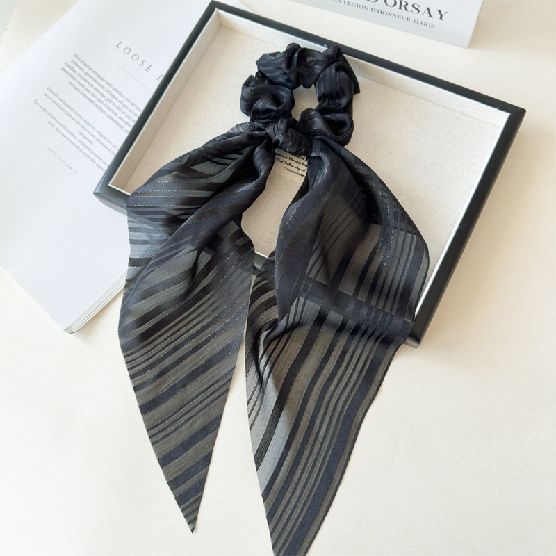 Women's Elegant Cloth Hair Tie for Holiday and Street Solid Color