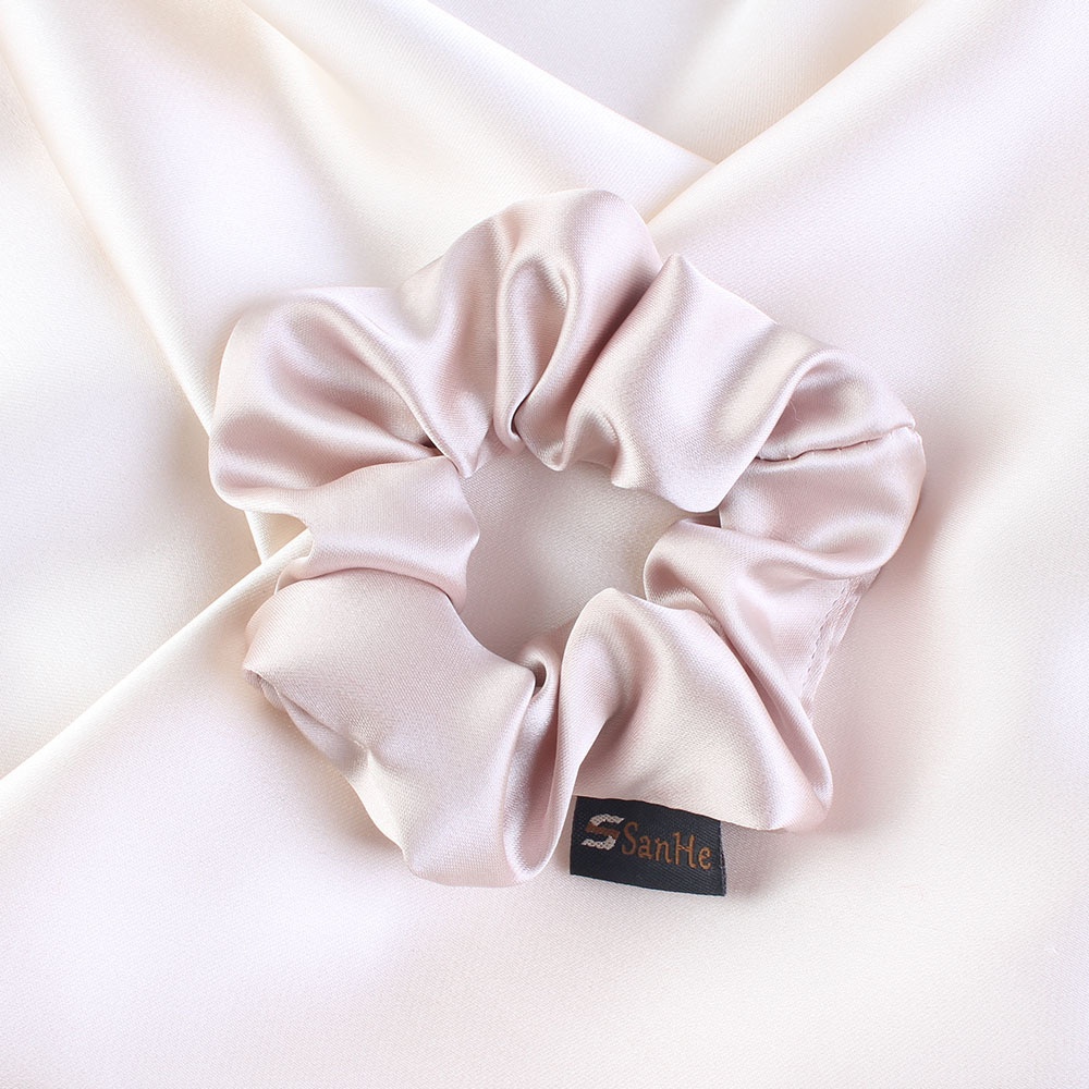 Women's Casual Daily Smooth Satin Scrunchie Hair Tie Solid Color