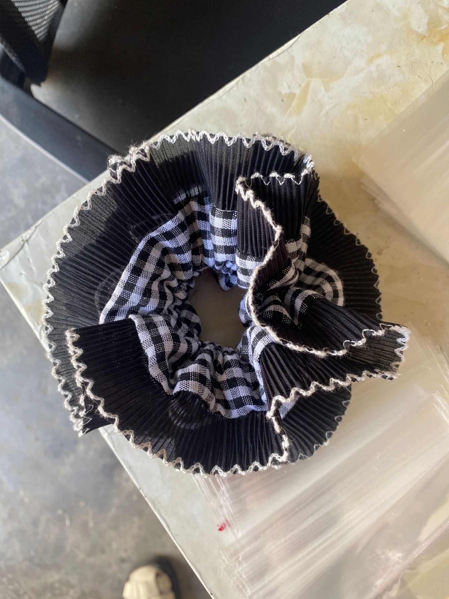 Women's Casual Street Style Elastic Hair Tie Accessory Floral Pattern