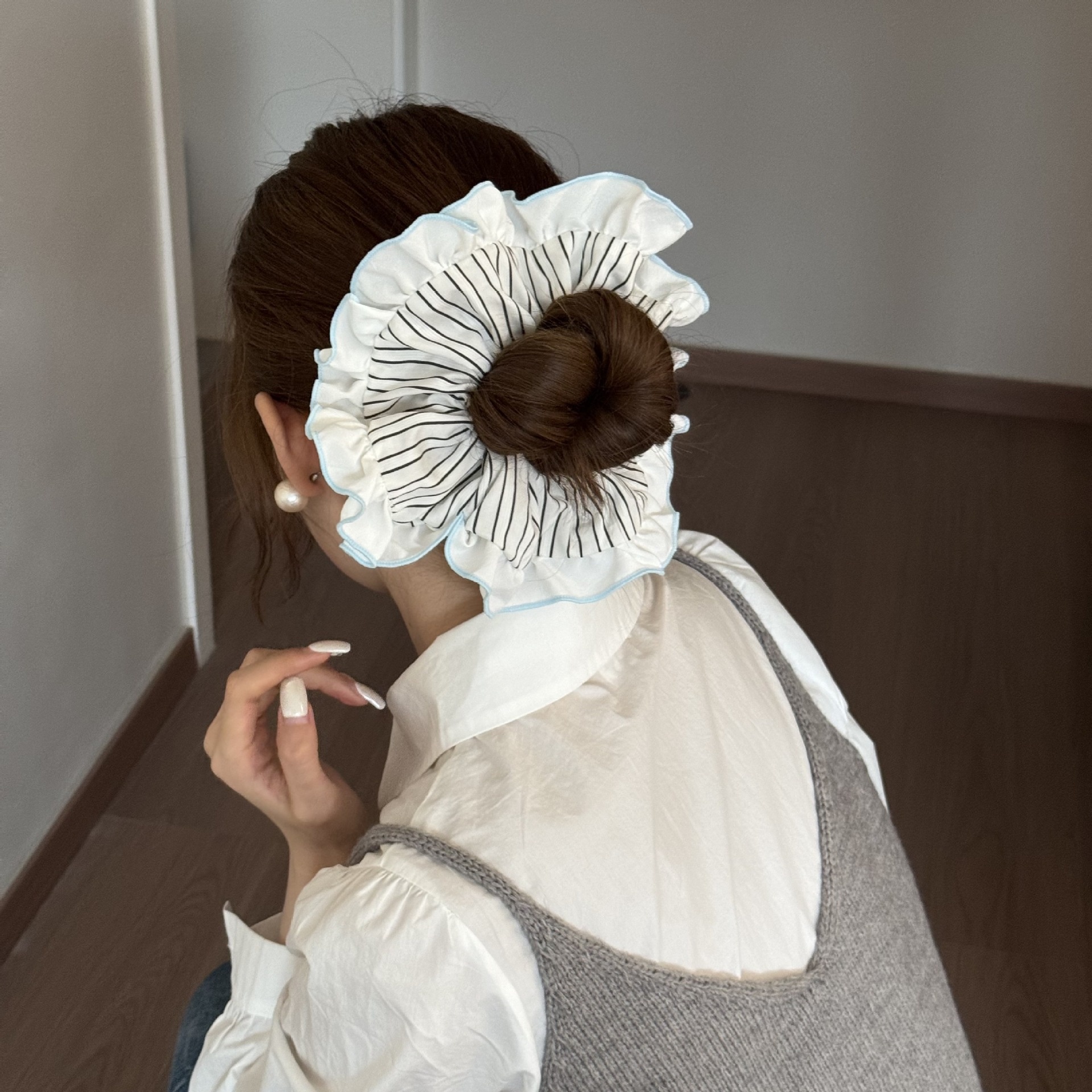 Women's Retro Polyester Spring Rubber Band Hair Accessory Leopard Print