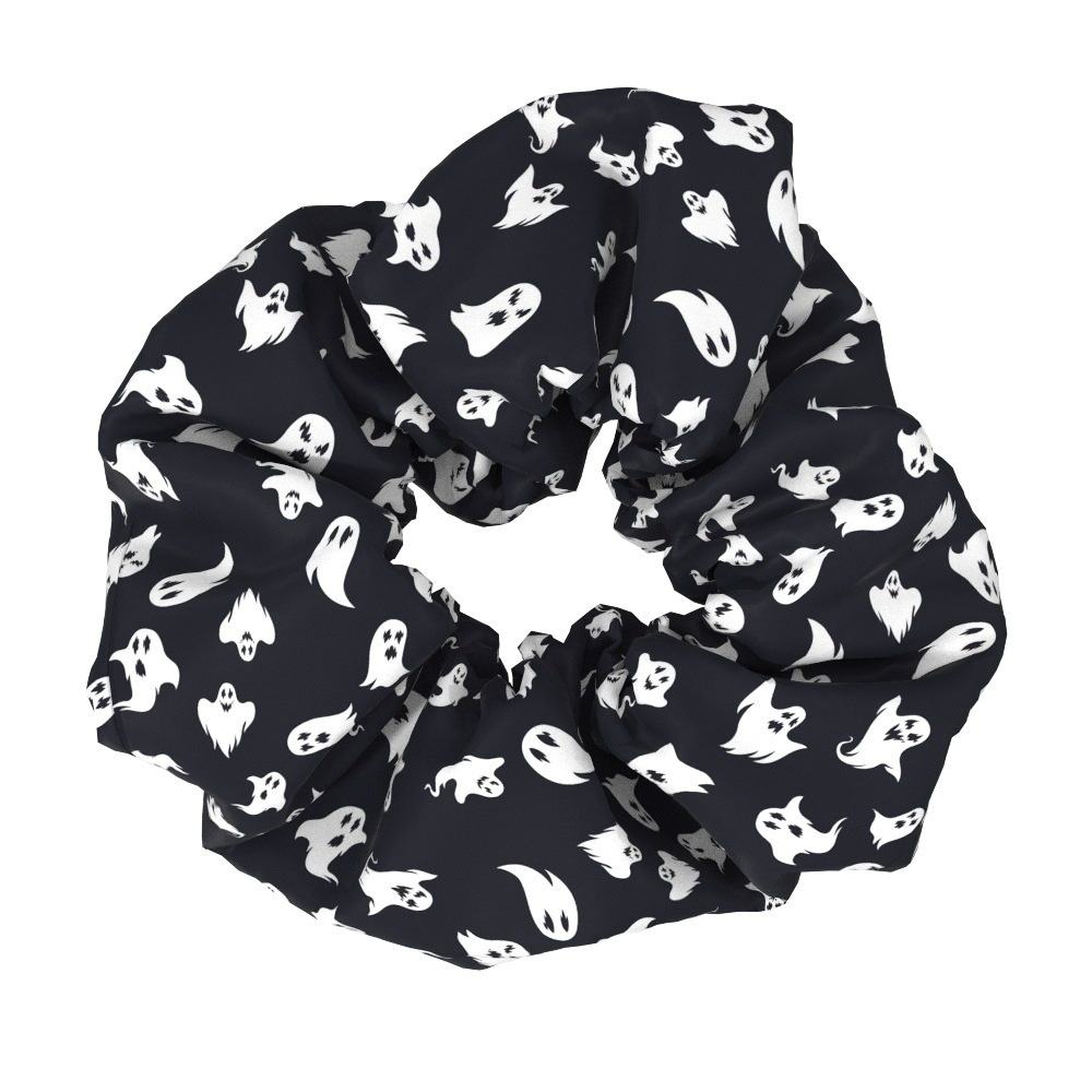 Women's Halloween Party Fabric Hair Scrunchies Printed Pattern