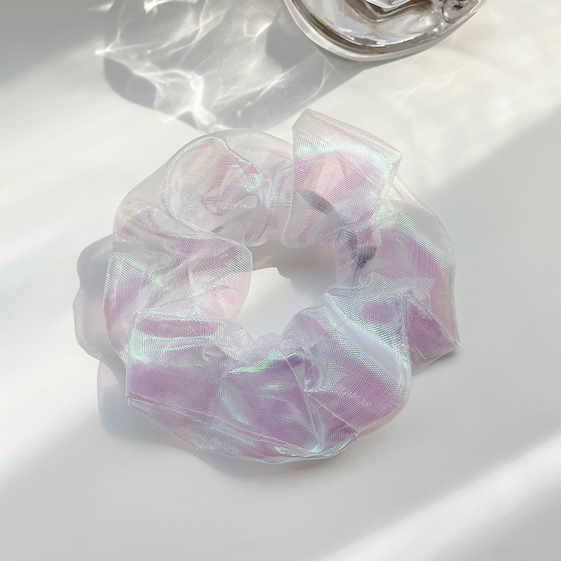 Women's Sweet Daily Winter Plush Hair Scrunchie Color Block