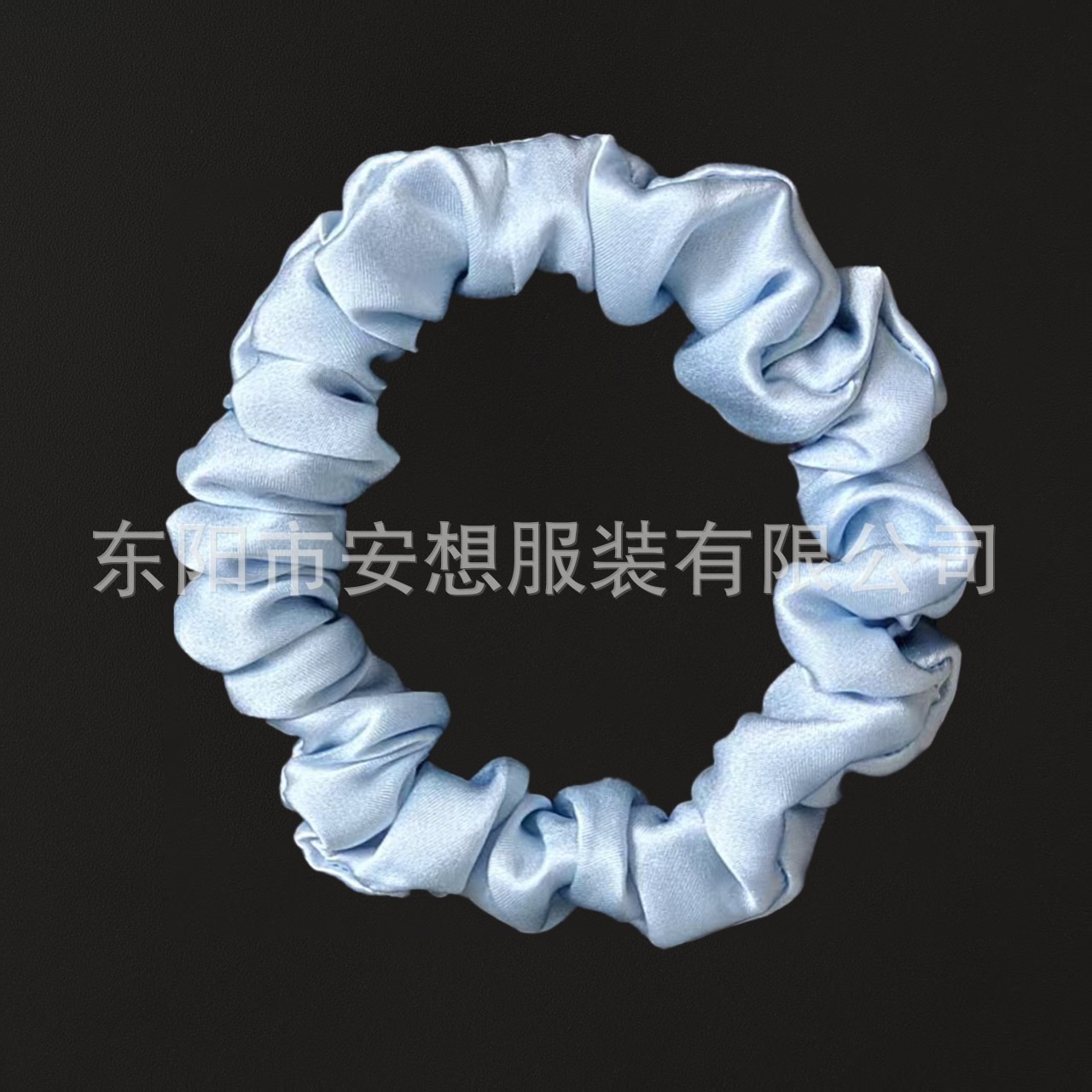 Women's Handmade Luxury 100% Silk Mini Hair Scrunchies Pure Color