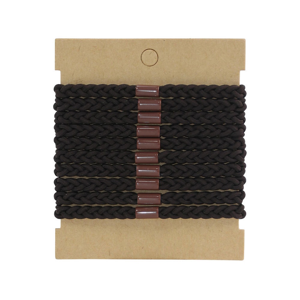 Men's Business Woven Headband Scarf Color Block Synthetic Fiber Hair Tie