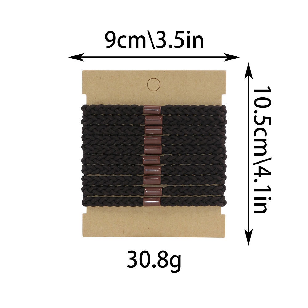 Men's Business Woven Headband Scarf Color Block Synthetic Fiber Hair Tie