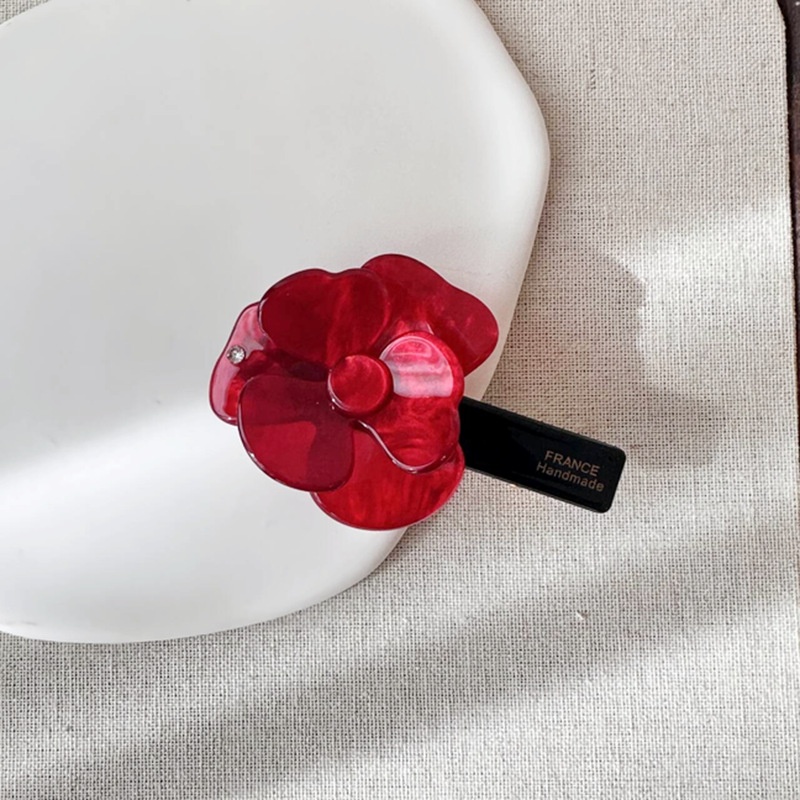 Girls No Damage Acetate Elastic Hair Tie Rose Flower