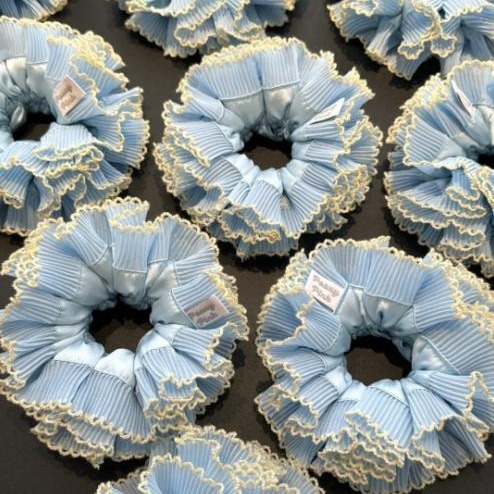 Women's Elegant Elastic Daily Hair Tie Ponytail Holder Color Block